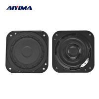 AIYIMA 2Pcs Ultra-thin 3Inch Woofer Speakers 8 Ohm 15W Subwoofer Rubber Edge HIFI Home Theater TV For DIY Bluetooth Speaker