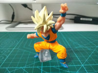 BANDAI Action Figure HG Gacha21 Super Son Goku Rare Out-Of-Print Model Toy