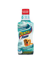 Dental Fresh Original for dog 237 มล. (8 oz) น้ำยาดับกลิ่นปากสุนัข น้ำยาบ้วนปากผสมน้ำ ลดคราบหินปูน ลดกลิ่นปาก สำหรับสุนัขทุกสายพันธุ์