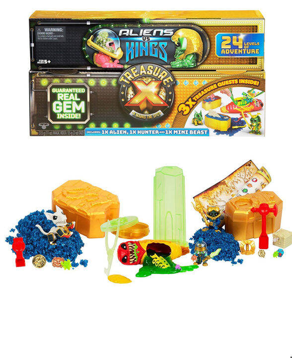 American TREASURE X Treasure X Anatomy Alien Spider Bug Warrior slime