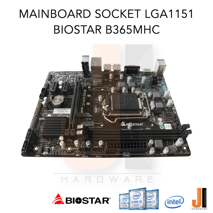 mainboard-biostar-b365mhc-lga1151-รองรับ-core-i-gen-8xxx-และ-gen-9xxx-มือสองสภาพดีมีการรับประกัน