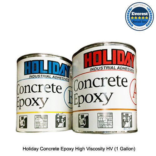 Holiday Concrete Epoxy High Viscosity HV Set A and B 1 Gallon Lazada PH