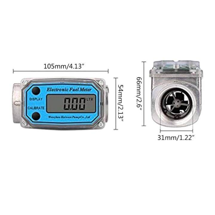 3-4-bsp-ชายดิจิตอลสำหรับกังหัน-f-lowmeter-จอแสดงผล-lcd-ก๊าซน้ำมันเชื้อเพลิง-f-lowmeter-วัดตาย-sel-น้ำมันก๊าดเบนซิน