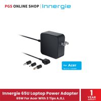 Promotion Innergie 65U Laptop Power Adapter 65W สำหรับแบรนด์ Acer มาพร้อมหัวชาร์จ A,G,L (สินค้ารับประกัน 1 ปี) พร้อมส่ง อะ แด ป เตอร์ อะแดปเตอร์ รถยนต์