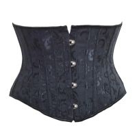 Shaping Girdles ผู้หญิง Boned Underbust Corset ดอกไม้พิมพ์เอวการฝึกอบรม Corselet เซ็กซี่สำหรับ Tank Top สุภาพสตรี Streetwear Wa