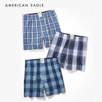 American Eagle Stretch Boxer Short 3-Pack กางเกง บ็อคเซอร์ ผู้ชาย แพ็ค3ชิ้น (NMUN 023-3723-900)