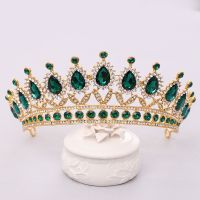 【CW】 Luxury Rhinestone Bride Tiaras And Crowns Diadem Pageant Bridal Hair Jewelry Wedding Accessories