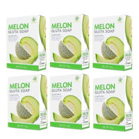 สบู่เมล่อน MELON ACNA SOAP 70 กรัม (6 ก้อน )