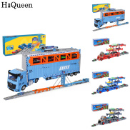 HiQueen Transport Carrier Truck Car Toy With Mini Cars Catapulting