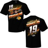 Nascar Matrin Truex Jr 19 Tshirt Black 2Spot Groove Automotive Racing Apparel Medium