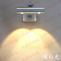 [COD] head wall led picture double mural simple mirror front light bar decorative painting