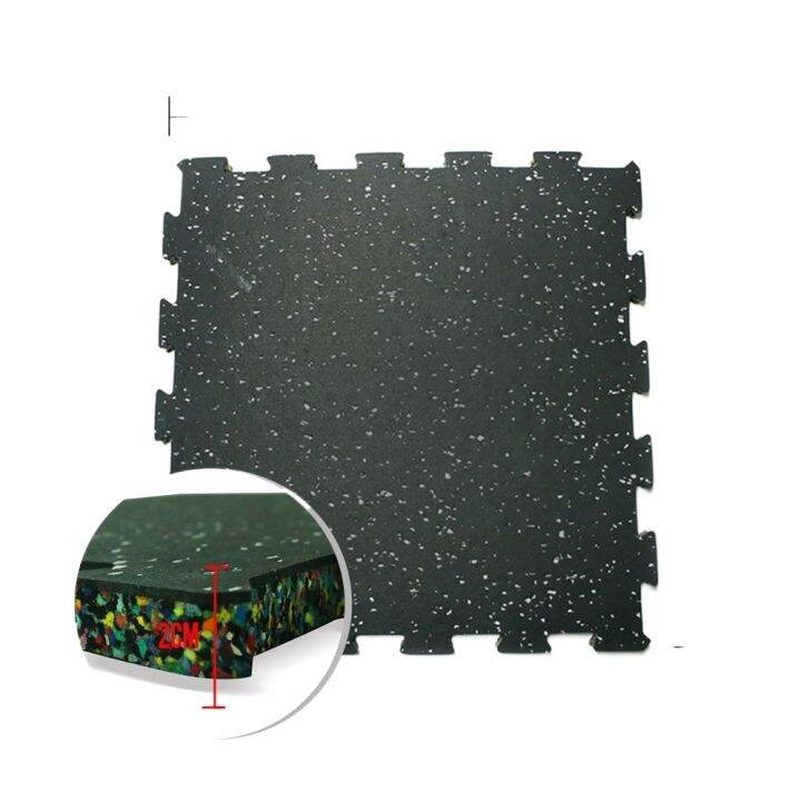 【COD5】 Interlocking High Density Gym Outdoor Waterproof Rubber Mat 50 x