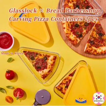 1 Piece Pizza Leftover Storage Container Save Space Reusable Pizza Slicone Storage  Container Red - AliExpress