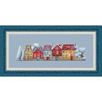 【CC】 ZZ1377 Homefun Packages Counted Cross-Stitching Kits New Pattern NOT PRINTED stich Painting Set