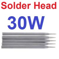 อะไหล่หัวแร้งปลายแหลม 30W External Heating Electric Soldering Iron Tips Replaceable Solder Head For 30W