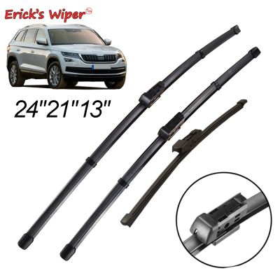 Ericks Wiper LHD Front &amp; Rear Wiper Blades Set For Skoda Kodiaq 2016 2017 2018 2019  Windshield Windscreen Window 24"21"13"