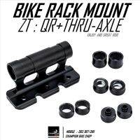 หัวแร็คจักรยาน ZT : QR+THRU-AXLE BIKE FORK MOUNT FOR BIKE RACK