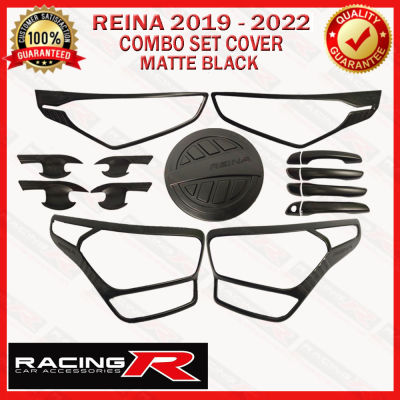 Reina 2019ถึง2022 Combo Set Garnish Cover Matte Black 2020 2021
