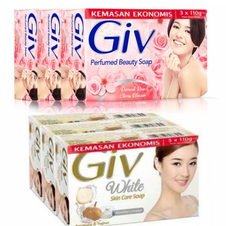 6 Pcs Sabun Batang Giv Murah Lazada Indonesia