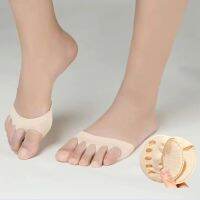 【hot】◊✸﹊  Non Marking Sponge Forefoot Sweat Absorbing High-heeled Shoes Insole Cotton Half Size Shock Shoe Front