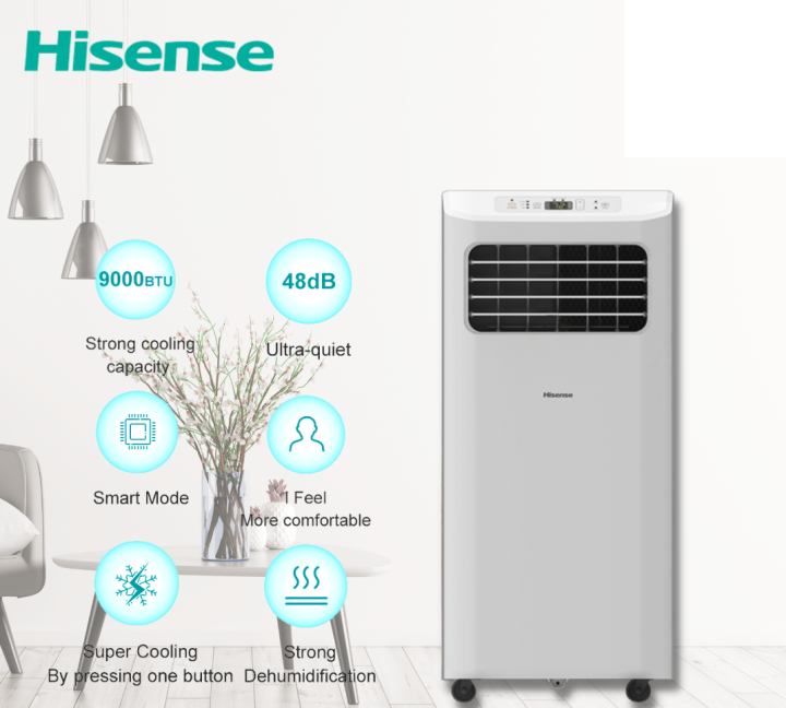 Hisense R32 10hp Portable Air Conditioner Ap09kvg Lazada 0923