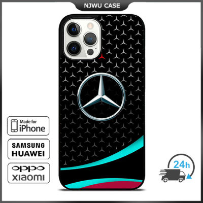 Mercedes AMG 5 Phone Case for iPhone 14 Pro Max / iPhone 13 Pro Max / iPhone 12 Pro Max / XS Max / Samsung Galaxy Note 10 Plus / S22 Ultra / S21 Plus Anti-fall Protective Case Cover