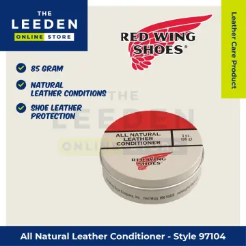 All natural leather hot sale conditioner red wing