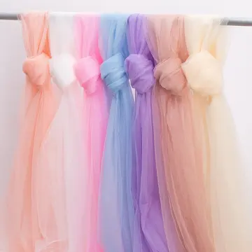 Tulle Net Fabric Soft Dress Decoration Skirt Hemline Cloth Veil Headdress  Sewing