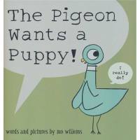 The pigeon wants a pup! Sequel of kediks works, EQ training, safety education, English story book, picture book, original English childrens book