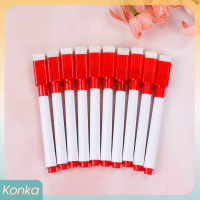 ✨ Konka ปากกาแม่เหล็ก8สี10ชิ้นปากกาไวท์บอร์ดแม่เหล็กเช็ดแห้งลบได้