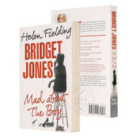 BJ SINGLE Diary: fascinated by Boysต้นฉบับภาษาอังกฤษBridget JONES: Mad About The Boys crazy About Boys Helen fieldingหนังสือปกบาง