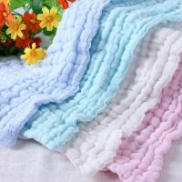 hotx 【cw】 6 layers Baby Cotton Gauze Soft New Born Infant Face Ultra Absorption