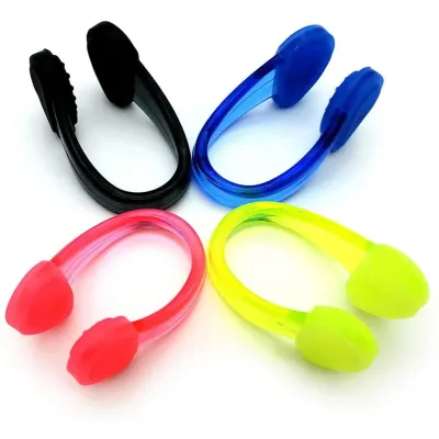 Silicone Waterproof Swimming Nose Clips Waterproof Swimming Nose Clips Silicone Nose Clip Water Sports Accessories Swimming Soft Silicone Nose Clip