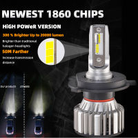 BAGELED H4 LED lamp H7 LED H11 H8 9006 9005 HB4 H1 H3 HB3 CSP 6000K Car Auto Headlight 55W 20000LM Low Beam Bulb Automobile Lamp