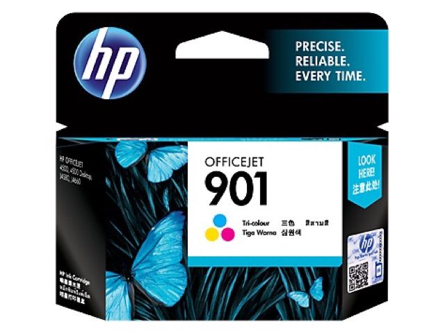 ตลับหมึก-hp-901-bk-hp-901-co-ดำและสี-ของแท้-ของใหม่-ราคาโปร