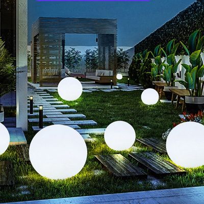 LED Garden Ball Light Waterproof landscape jardin exterieur Outdoor Party Wedding bar piscina Floating Lawn Lamps