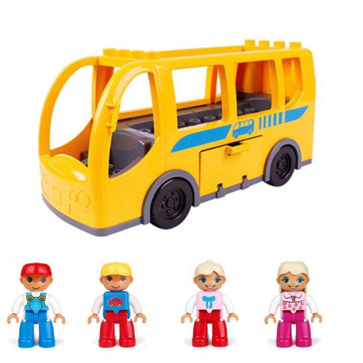 lego yellow school bus