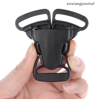 ⚙️[xinxiang] 25MM 3 WAY Three Point BUCKLE พลาสติกสีดำสำหรับเด็ก Carrier ACCESSORY