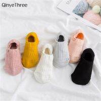 High Quality Vertical Stripes Hollow Socks Fashion Women Summer No-show Sokken Soft Bamboo Fiber Breathable Mesh Candy Color Socks Tights