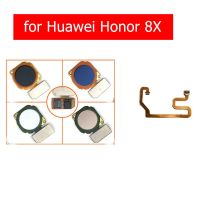 สำหรับ Huawei Honor เครื่องสแกนปุ่มลายนิ้วมือ8ชิ้นสายปุ่มโฮมโค้งเซ็นเซอร์สัมผัส Id ส่งคืนสายเฟล็กซ์เพื่อเป็นเกียรติแก่ชิ้นส่วนซ่อมของ8x