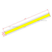 hot sale daytime Car light LED COB Strip Light 170mm 15mm 12V DC 6W Warm White Cool Blue LED FLIP Chip for DIY