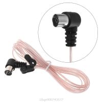 1PCS FM Radio Antenna 75 Ohm Dipole Indoor T Antennas HD Aerial Male Type F Connector For FM Radio Indoor use Jy21 20