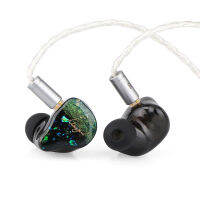 XENNS Mangird 8BA ด้านบน + หูฟังไฮบริด1DD IEM In-Ears Swappable 0.78Mm 2Pin 6N สายชุบเงิน OCC