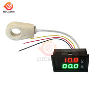 Hall Ammeter โวลต์มิเตอร์ DC 0-300V ± 50A 100A 200A 400A แบตเตอรี่ LED ดิจิตอลเครื่องวัดแรงดันไฟฟ้า12V 24V 36V 48V 60V รถ