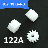 122A โมดูลัส 0.5 12 ฟัน 2mm Shaft แน่น Pom เกียร์พลาสติก Pinion Gear ของเล่นรุ่น Gear (10 ชิ้น/ล็อต)-lihelong3