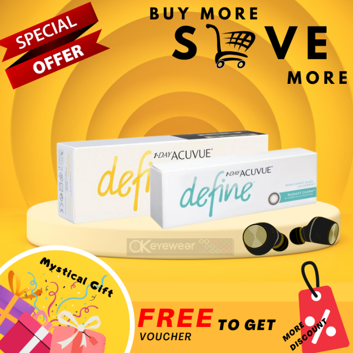 Acuvue Define Daily Contact Lens 30pcsbox Lazada 7183