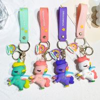 Unicorn Key Chain Rainbows