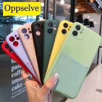 【16- digits】เคสโทรศัพท์ซิลิโคน Oppselve สำหรับ iPhone 12 SE 3 13 X Xr Xs 7 8 6 6S Plus กระเป๋าสตางค์ผู้ถือบัตร Capinhas สำหรับ iPhone 13 12 11 Pro Max