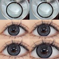 COD ส่งไวGray บิ๊กอายส์ ตาโต (Bigeyes)  คอนแทคเลนส์กรองแสง