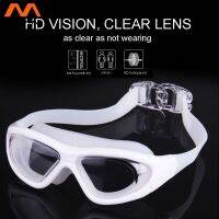 High Light Transmission Swimming Goggles Polycarbonate Lens Impact Resistance Ergonomically Designed Swimming Glass Anti-uv Goggles